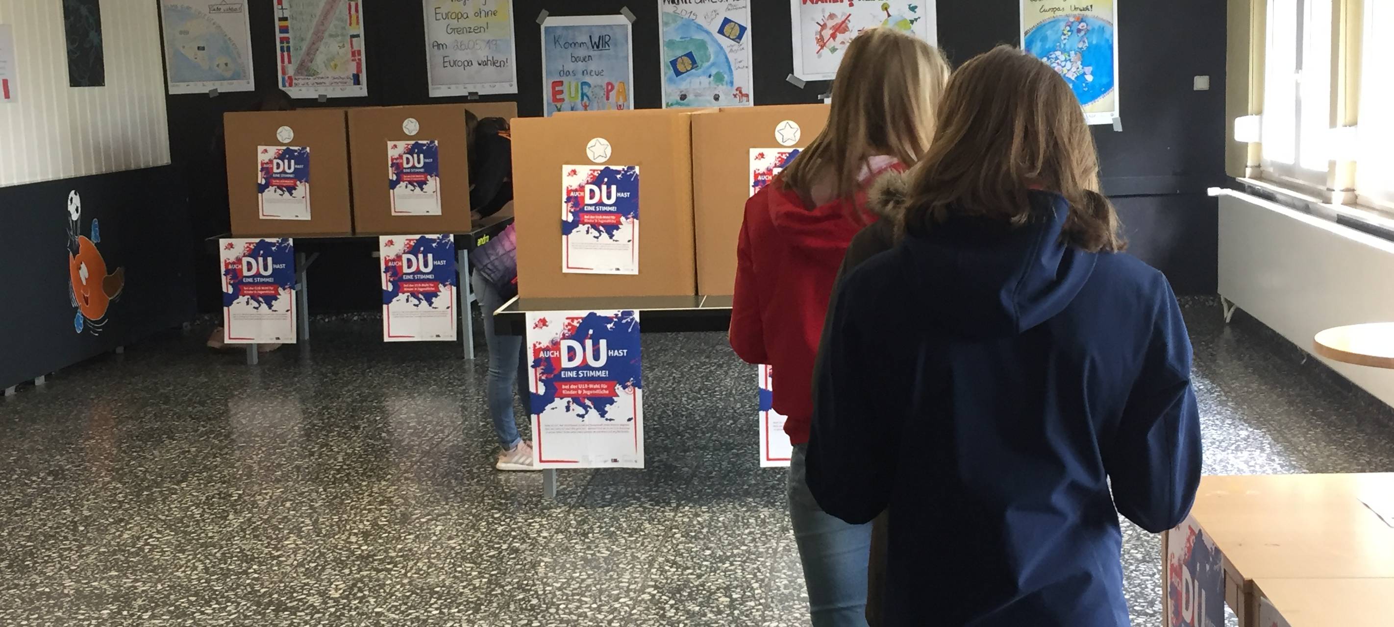 Kinder und Jugendliche wählen grün