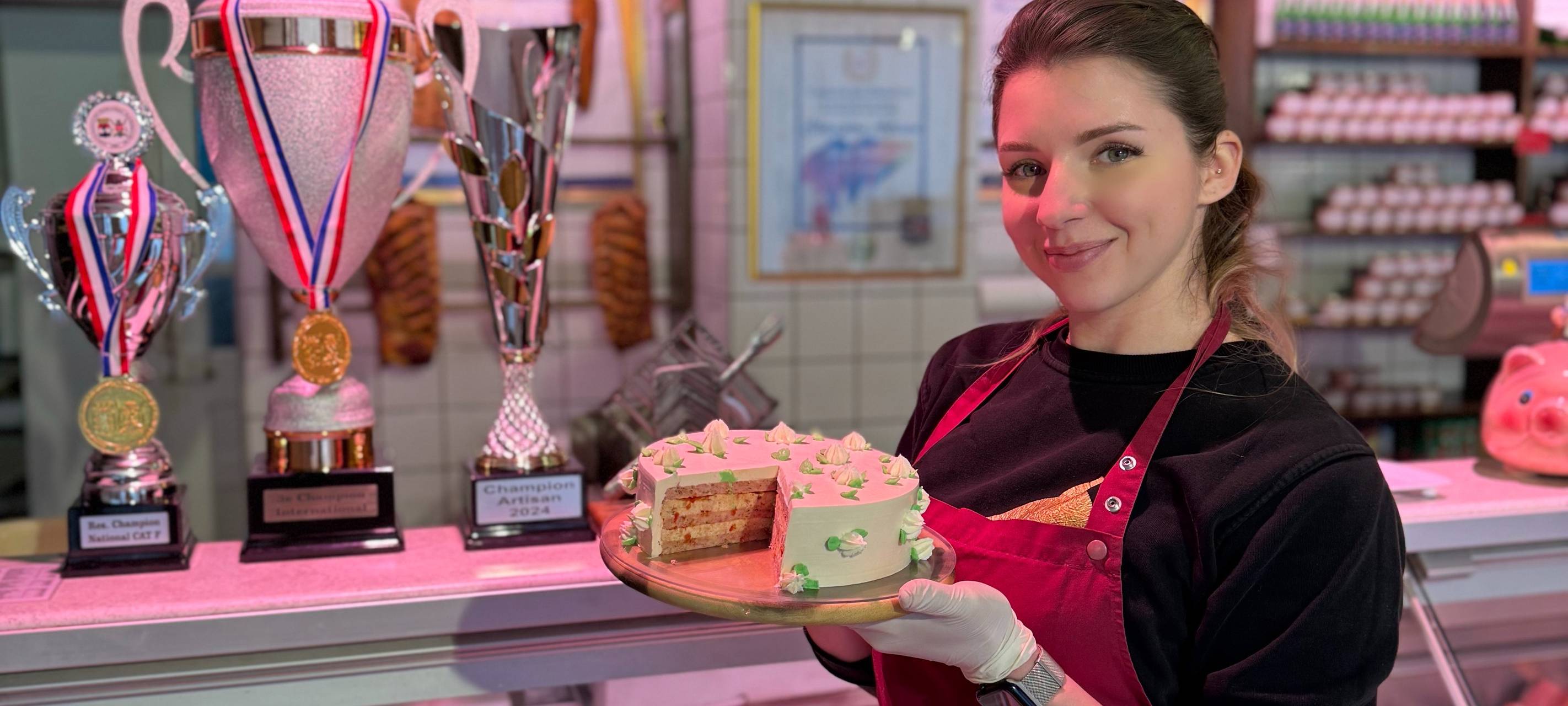 Anna Burkhardt macht Torten mit Wurst