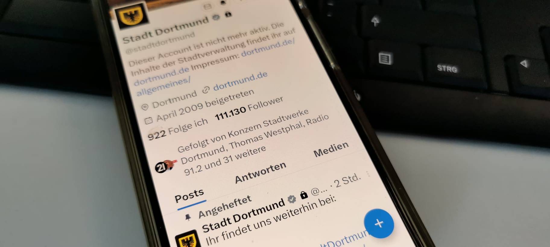 Dortmund verlässt Social Media-Plattform "X"