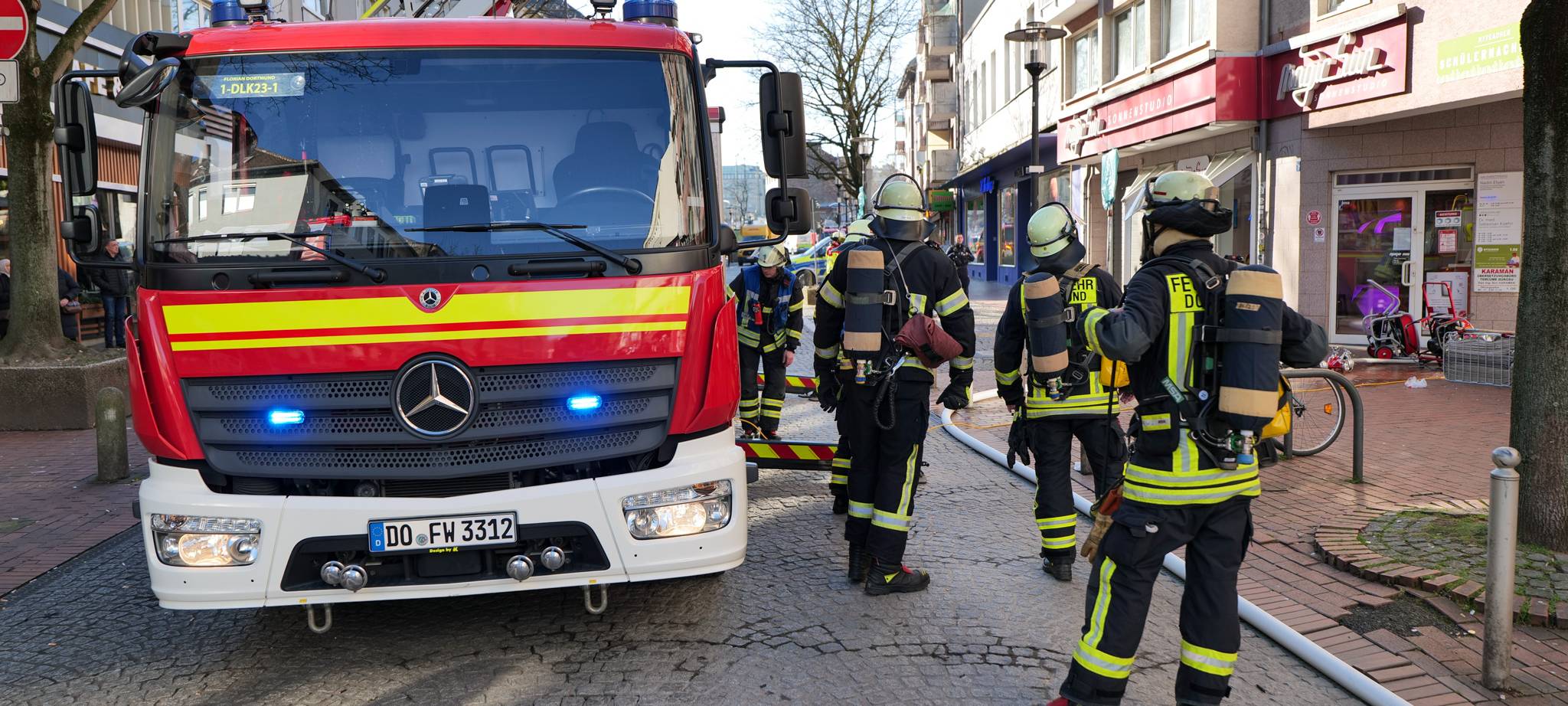 Feuerwehr Dortmund: Zwei Brände in der Nordstadt