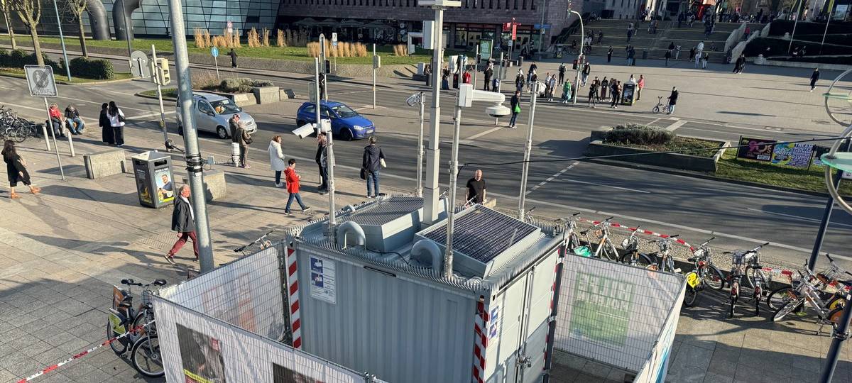 Videoüberwachung am Hauptbahnhof Dortmund