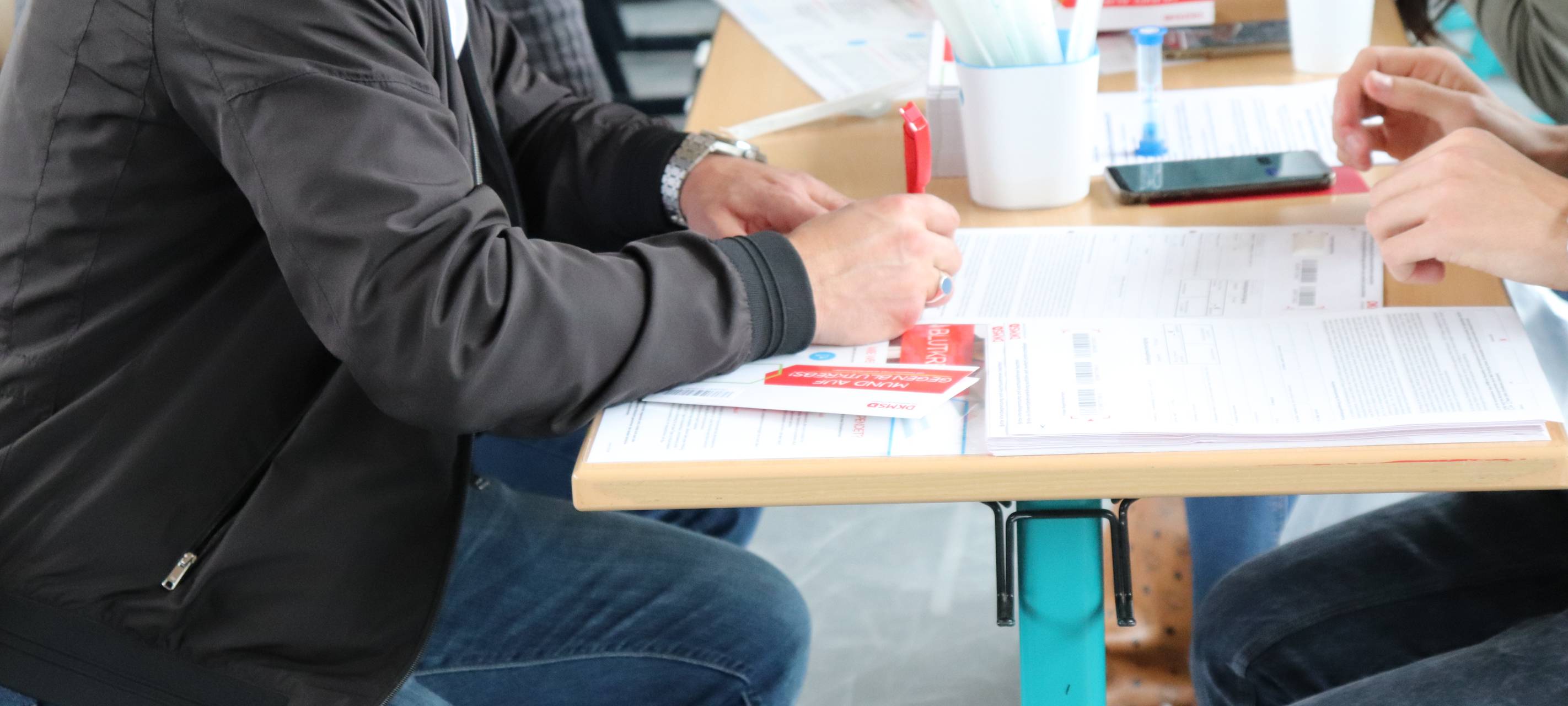 Typisierungsaktion in Hörde