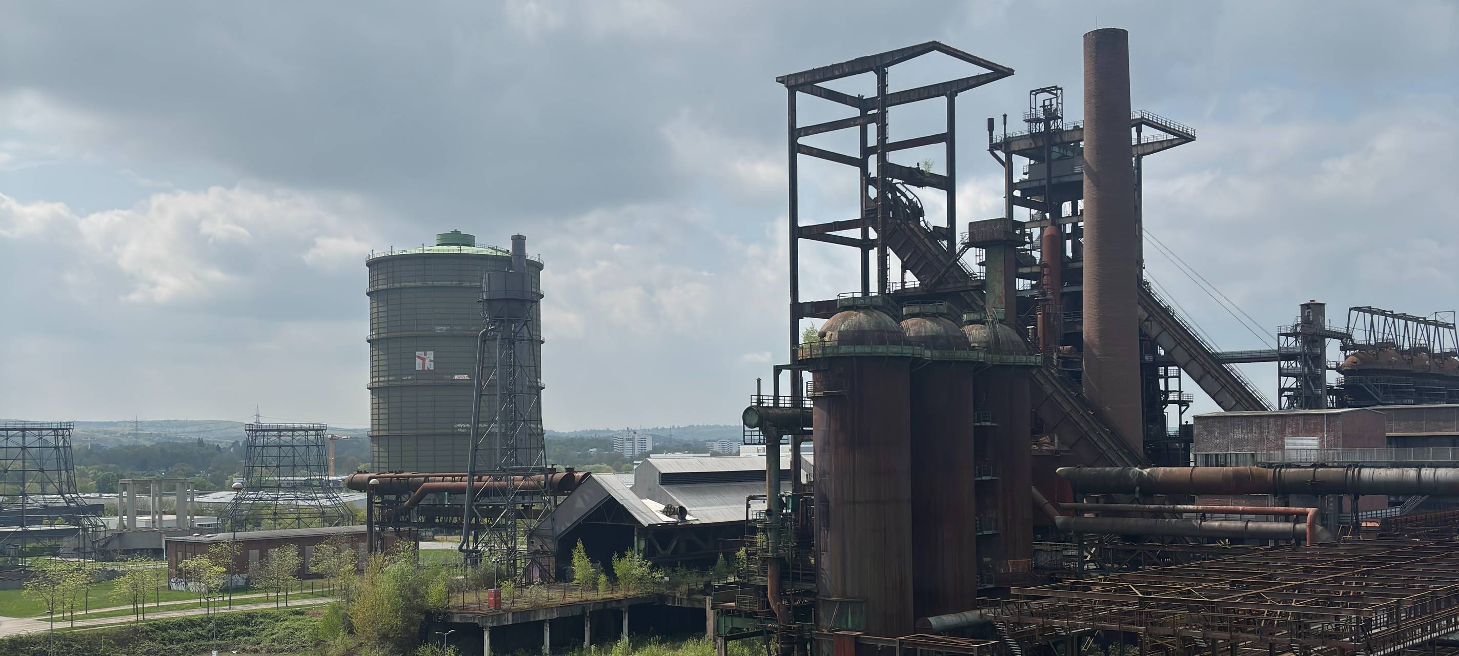 Sicht auf Phoenix-West vom Skywalk.