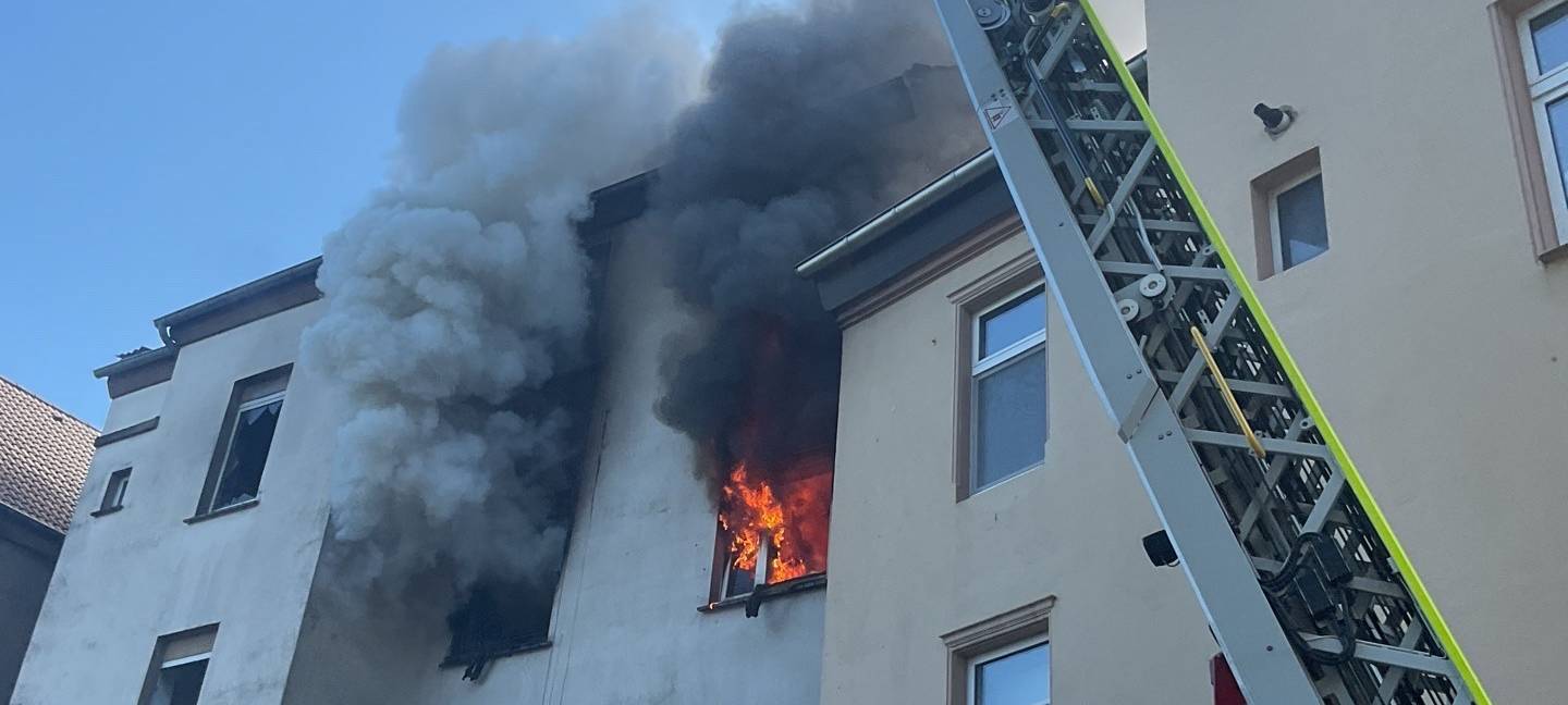 Wohnungsbrand in Dortmund-Marten