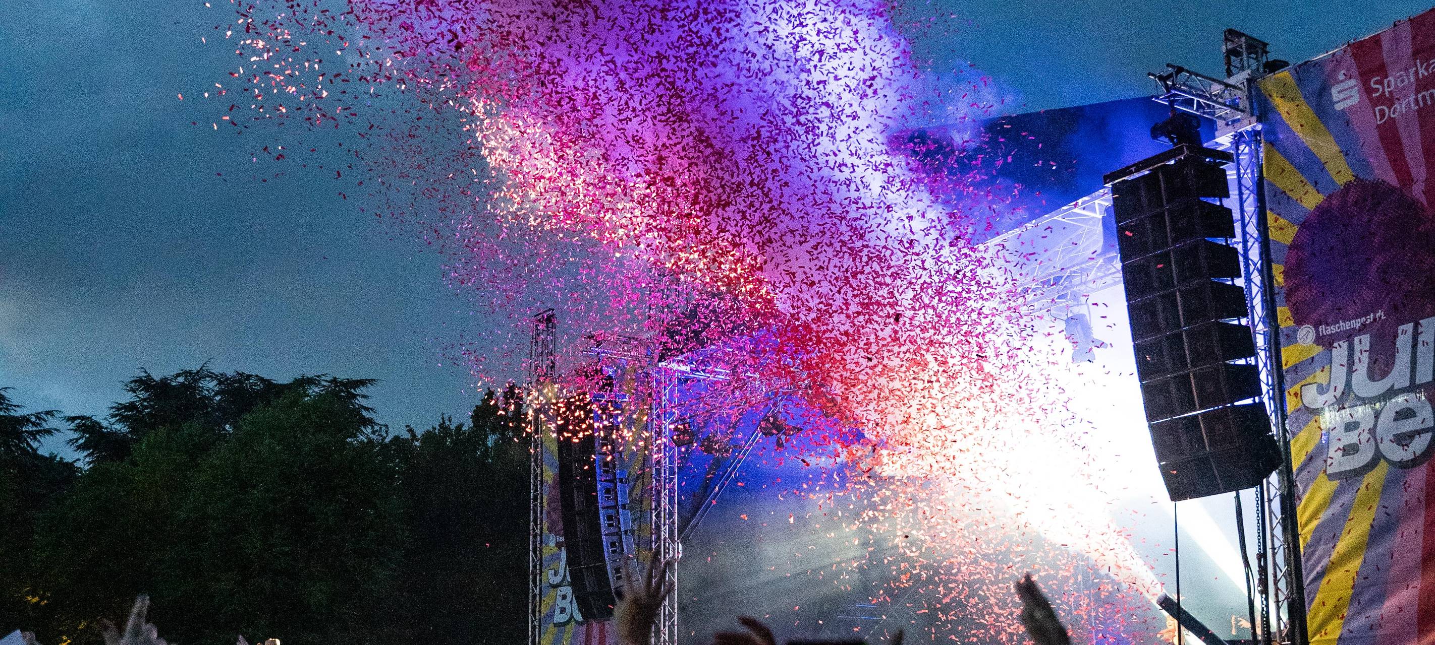 Ein Bild vom Auftritt von DJane Lari Luke auf dem Juicy Beats 2024.