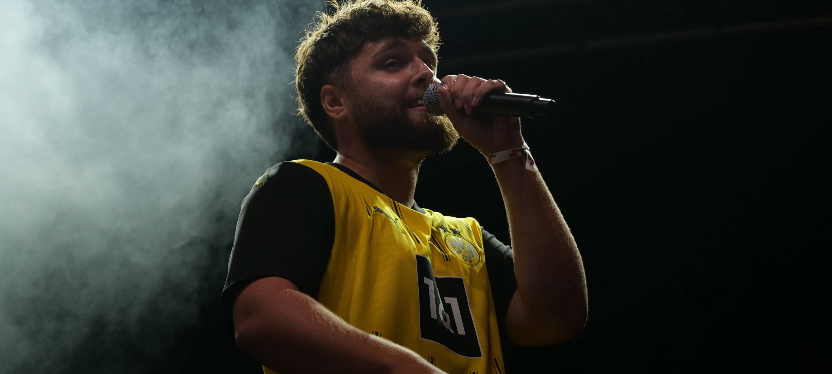 Chris de Sarandy auf dem Hafenfest in Dortmund