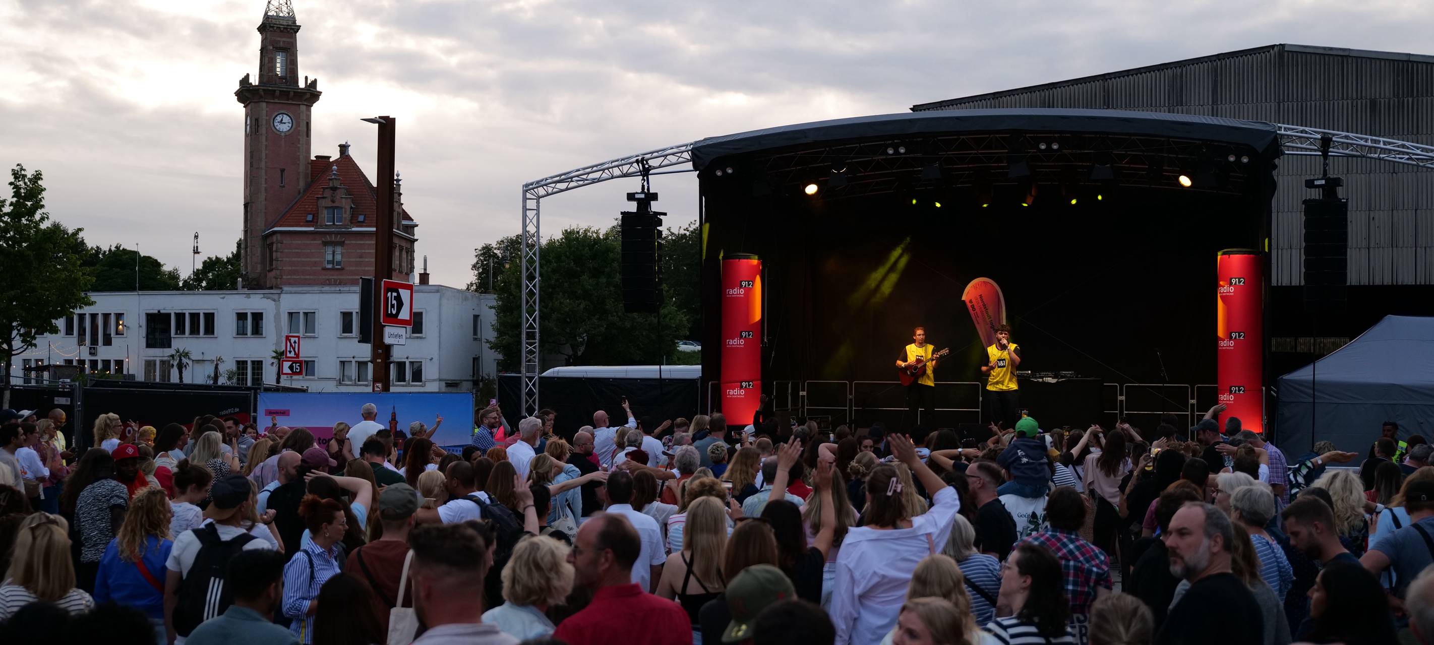 Chris de Sarandy beim Hafenfest in Dortmund