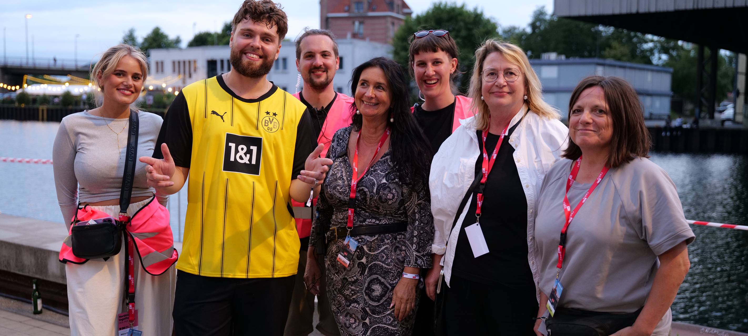 Chris de Sarandy beim Hafenfest in Dortmund