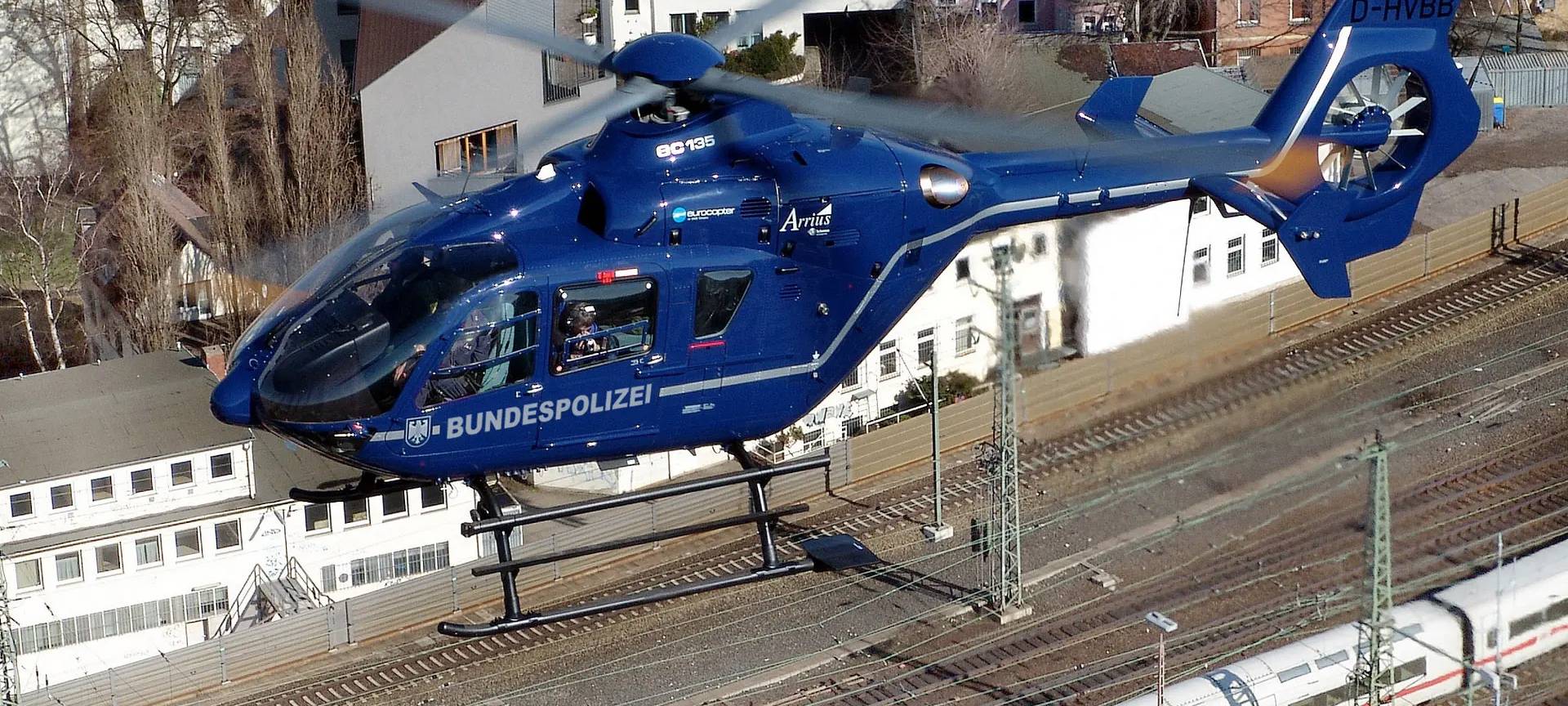 Hubschrauber der Bundespolizei