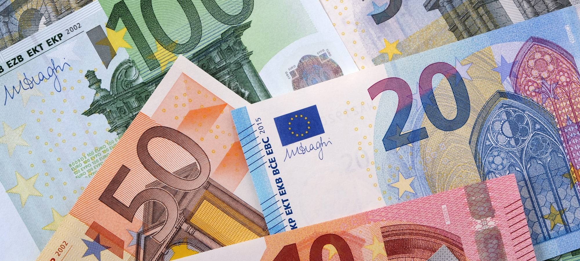 Euroscheine, Symbolbild