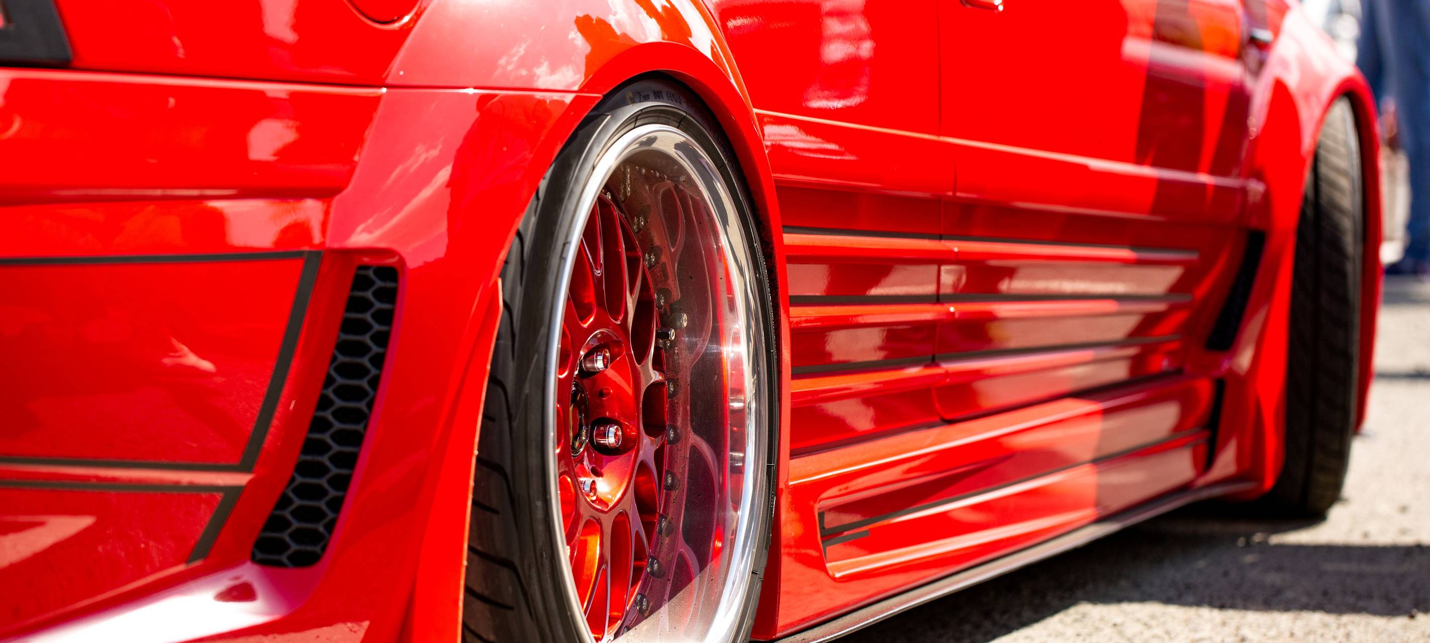 Auto aus der Tuning- und Poserszene (Symbolbild)