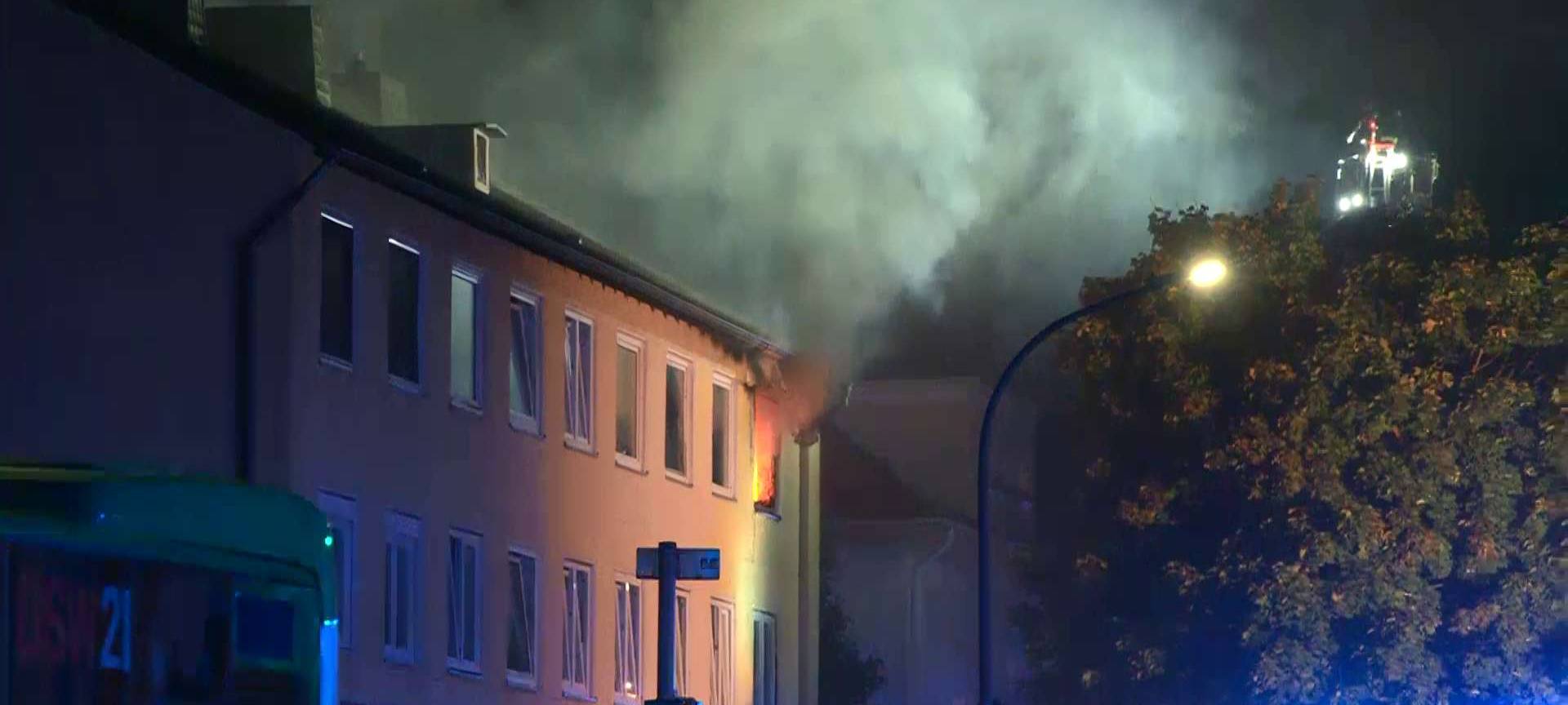 Wohnungsbrand in Dortmund der Nacht