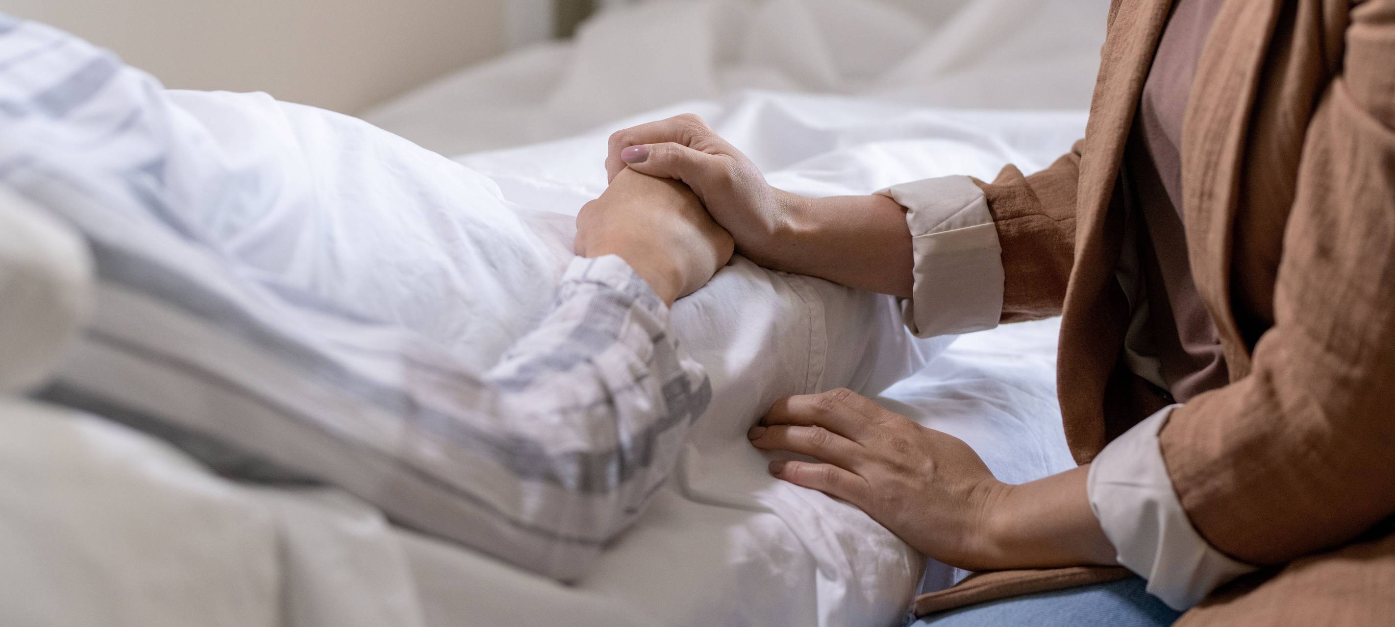 Besuch am Krankenbett