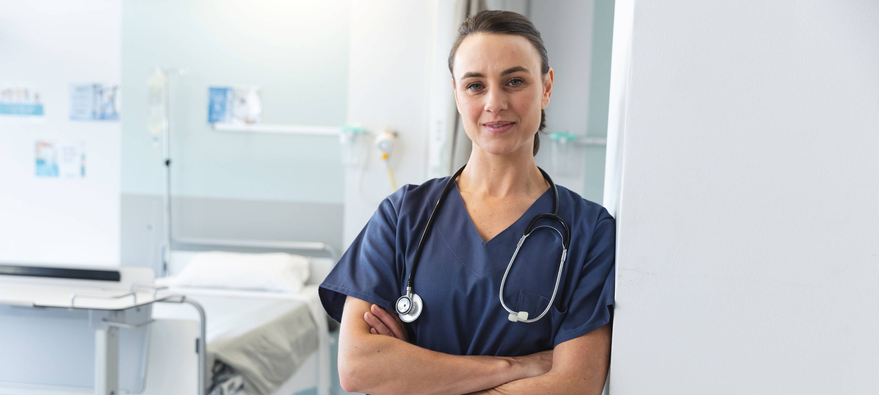 Krankenschwester im Krankenzimmer