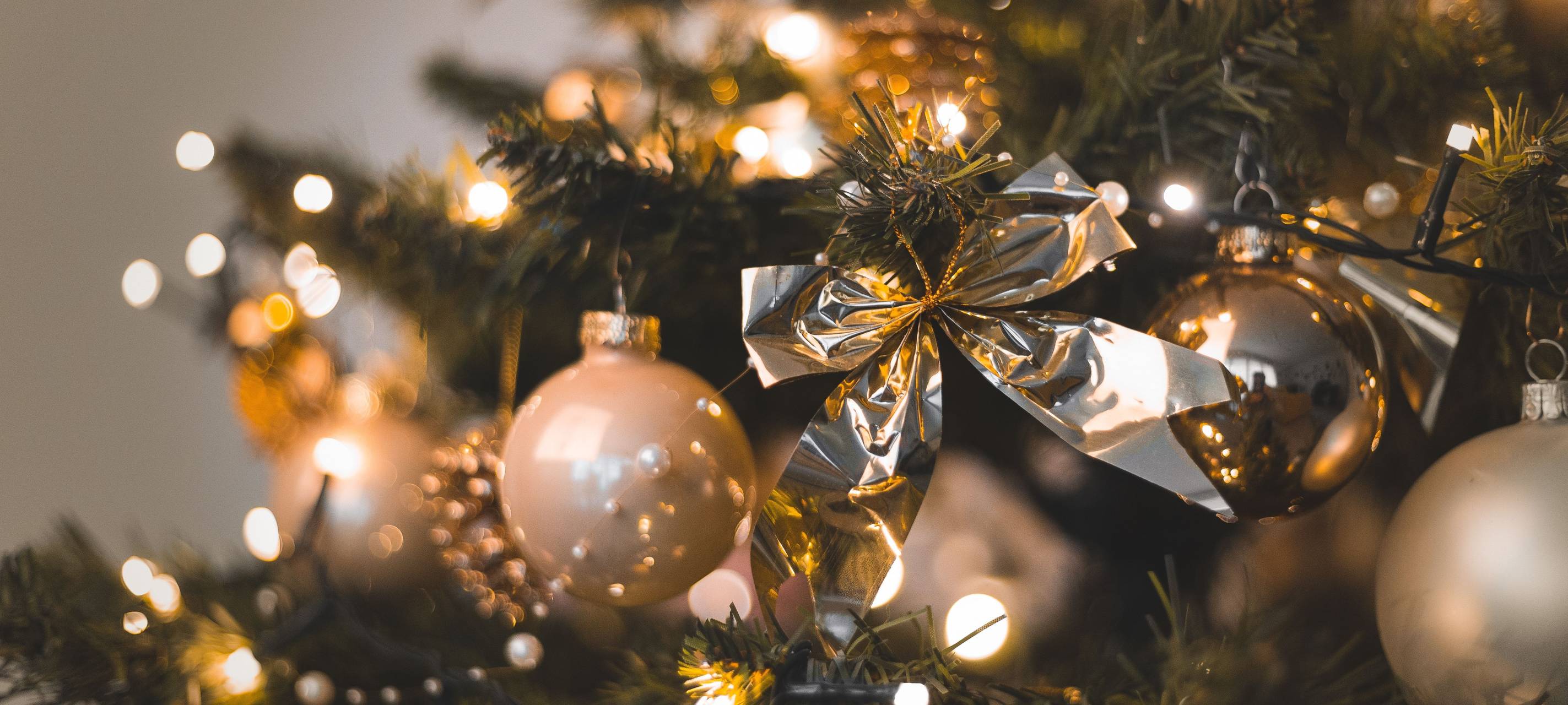 geschmückter Weihnachtsbaum