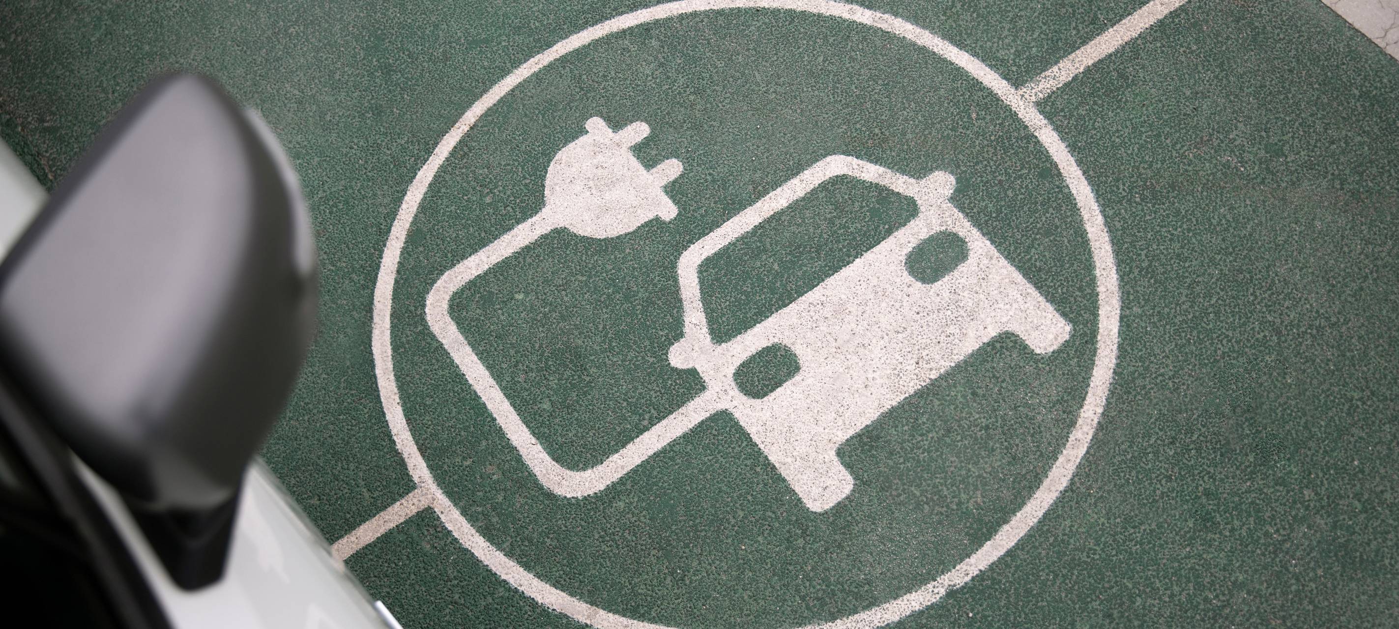 Eine E-Auto Ladestation