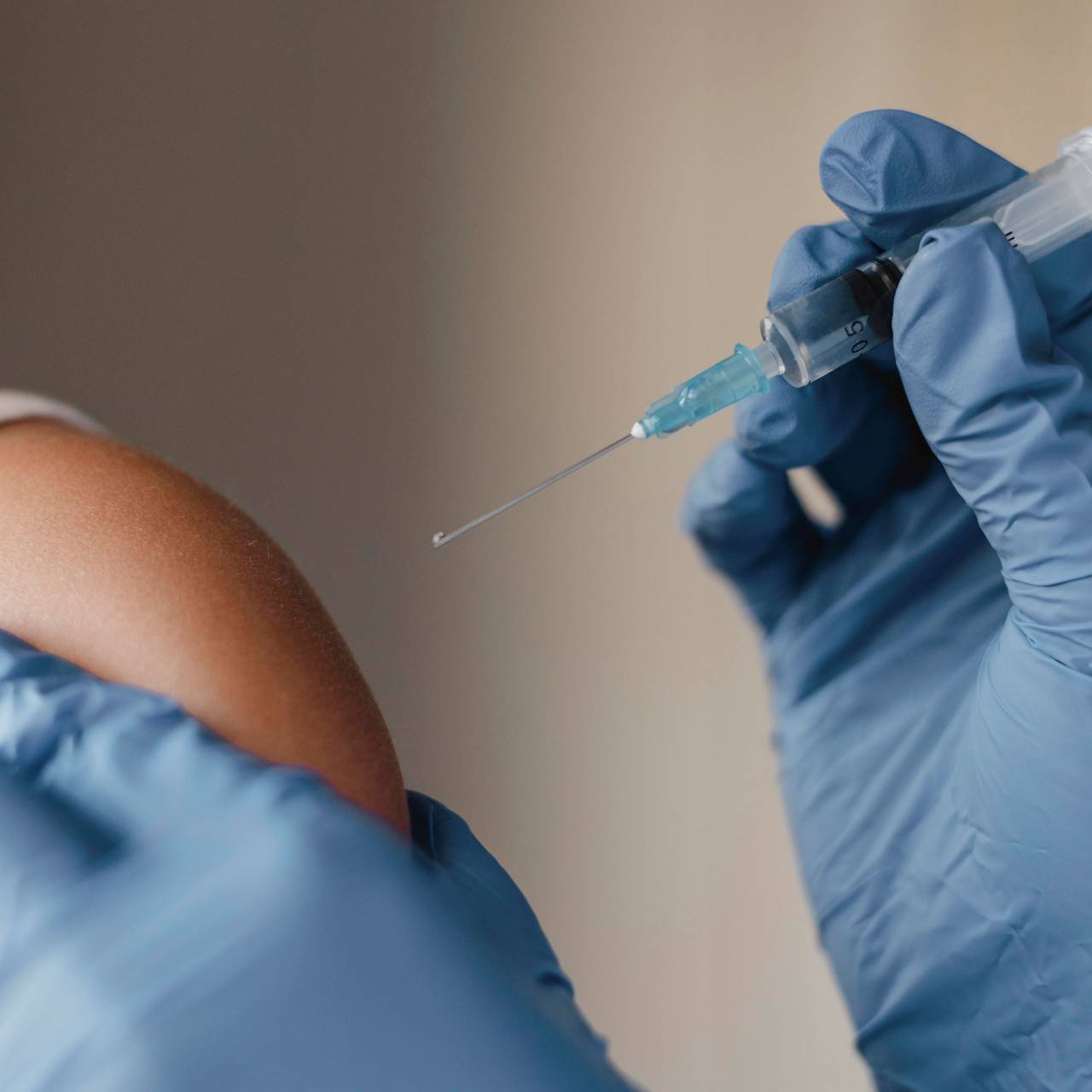 Ein Kind wird geimpft