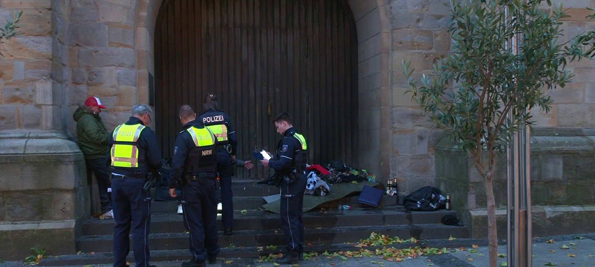Dortmund: Brandanschlag auf Obdachlosen-Lager an der Reinoldikirche