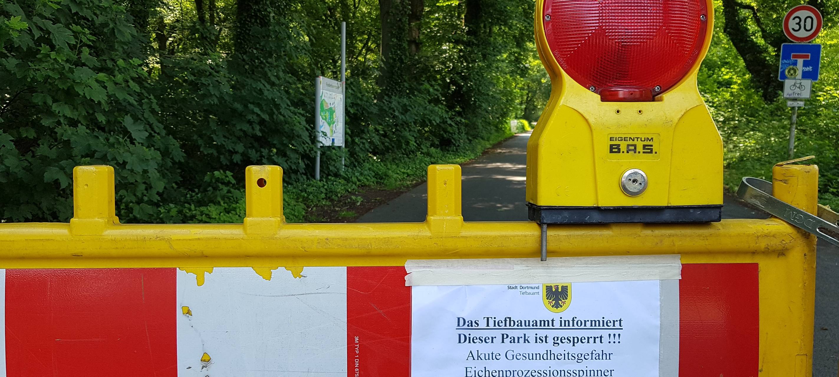Fredenbaumpark teilweise wieder freigegeben