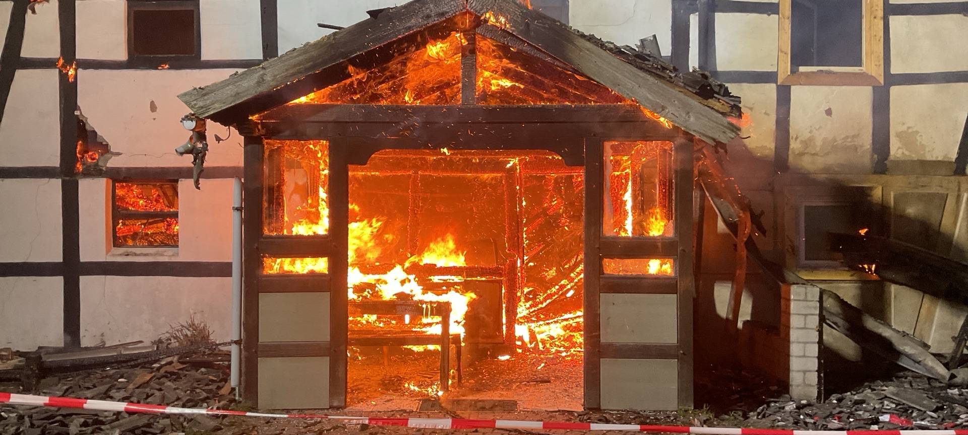 Bauernhof in Dortmund-Brechten erneut in Flammen