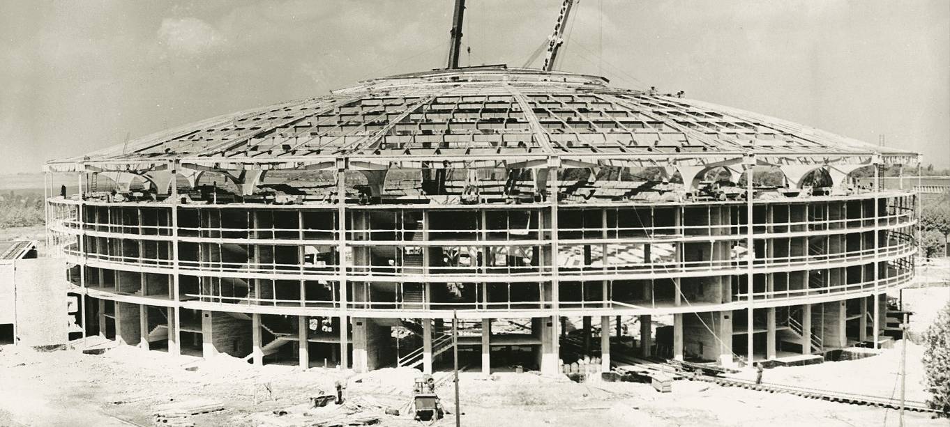 Aufbau Westfalenhallen Dortmund