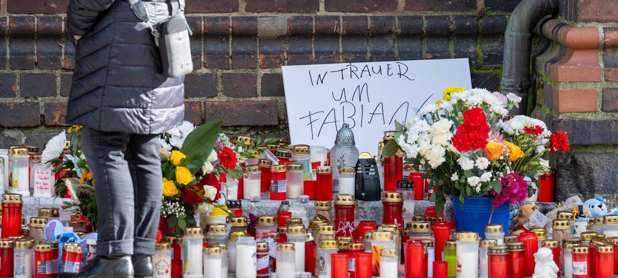 Trauer um getöteten Fabian