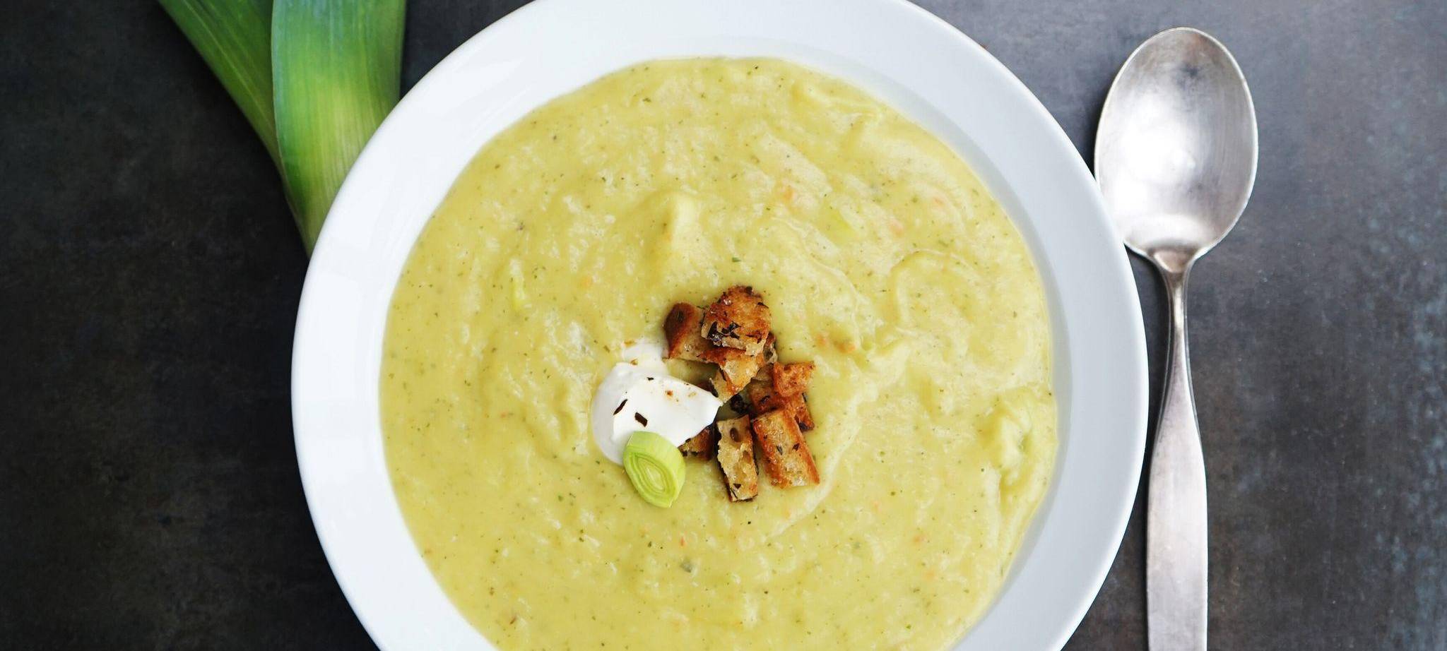 Kartoffel-Lauch-Suppe