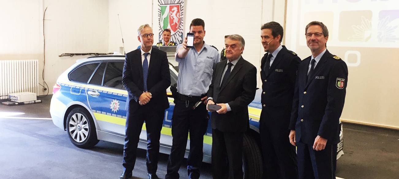 Smartphones für die Dortmunder Polizei