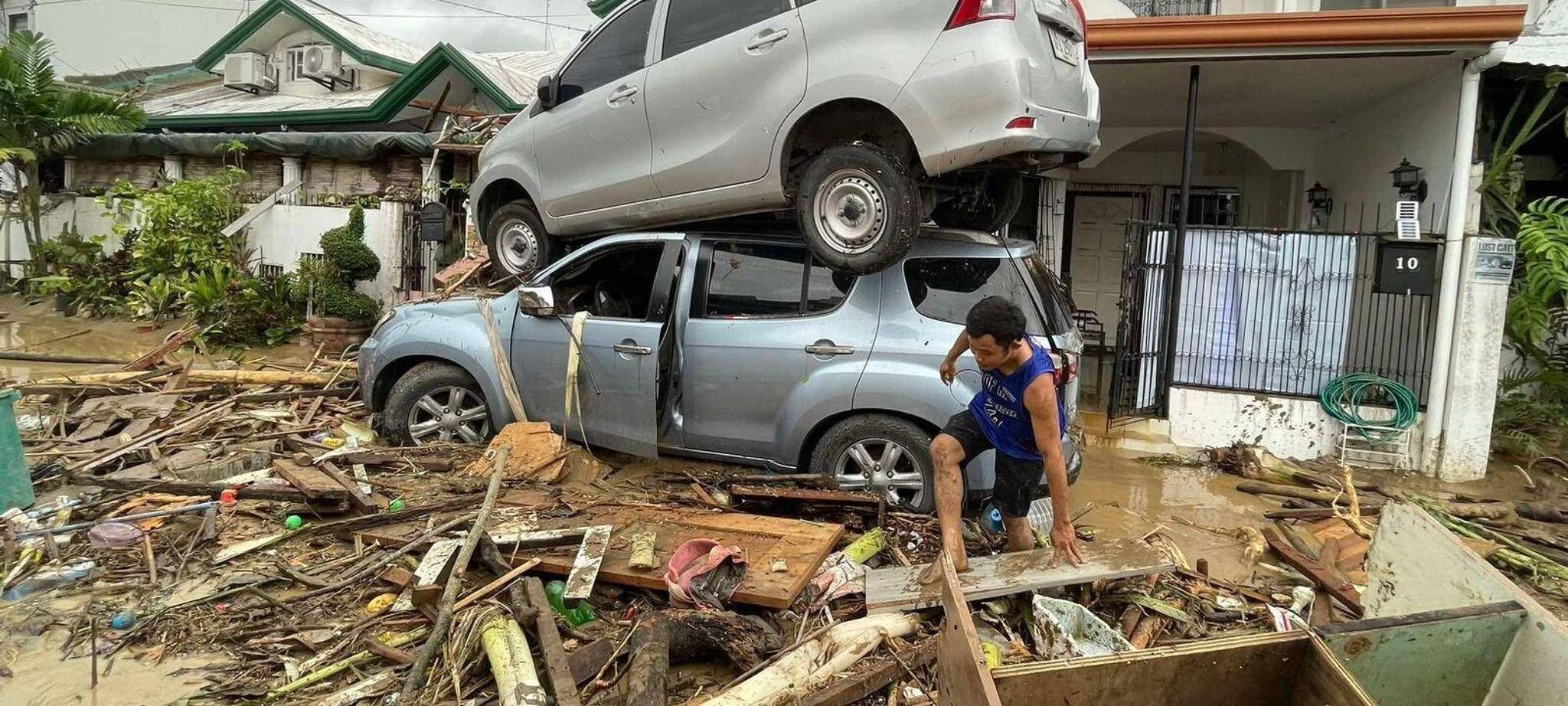 Taifun «Kalmaegi» - Philippinen