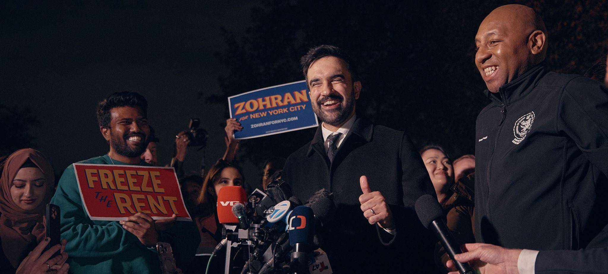 Vor der Bürgermeisterwahl in New York