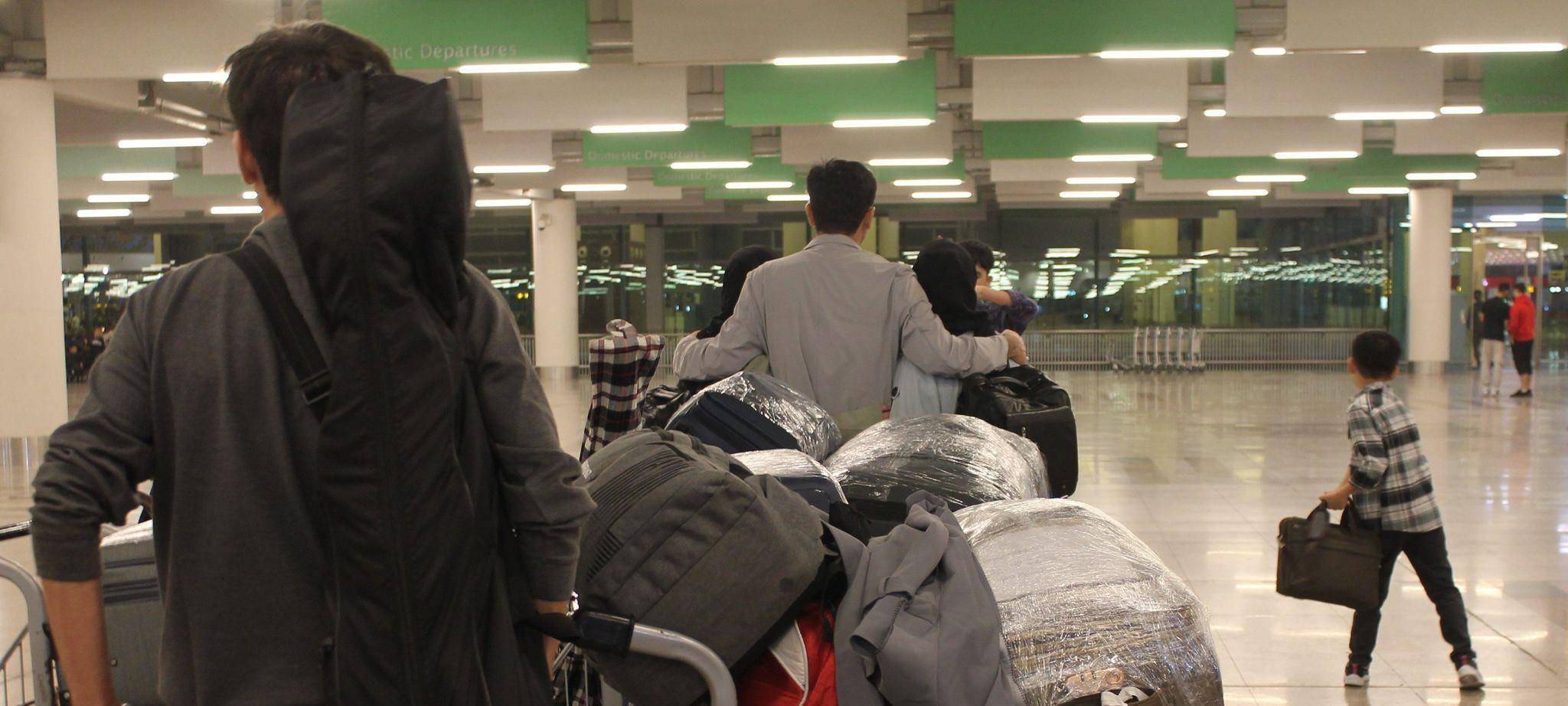 Flug mit Afghanen aus Aufnahmeprogrammen