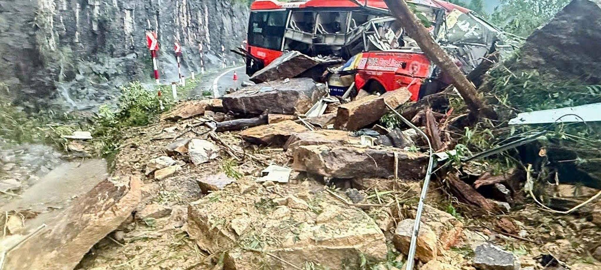 Erdrutsch in Vietnam