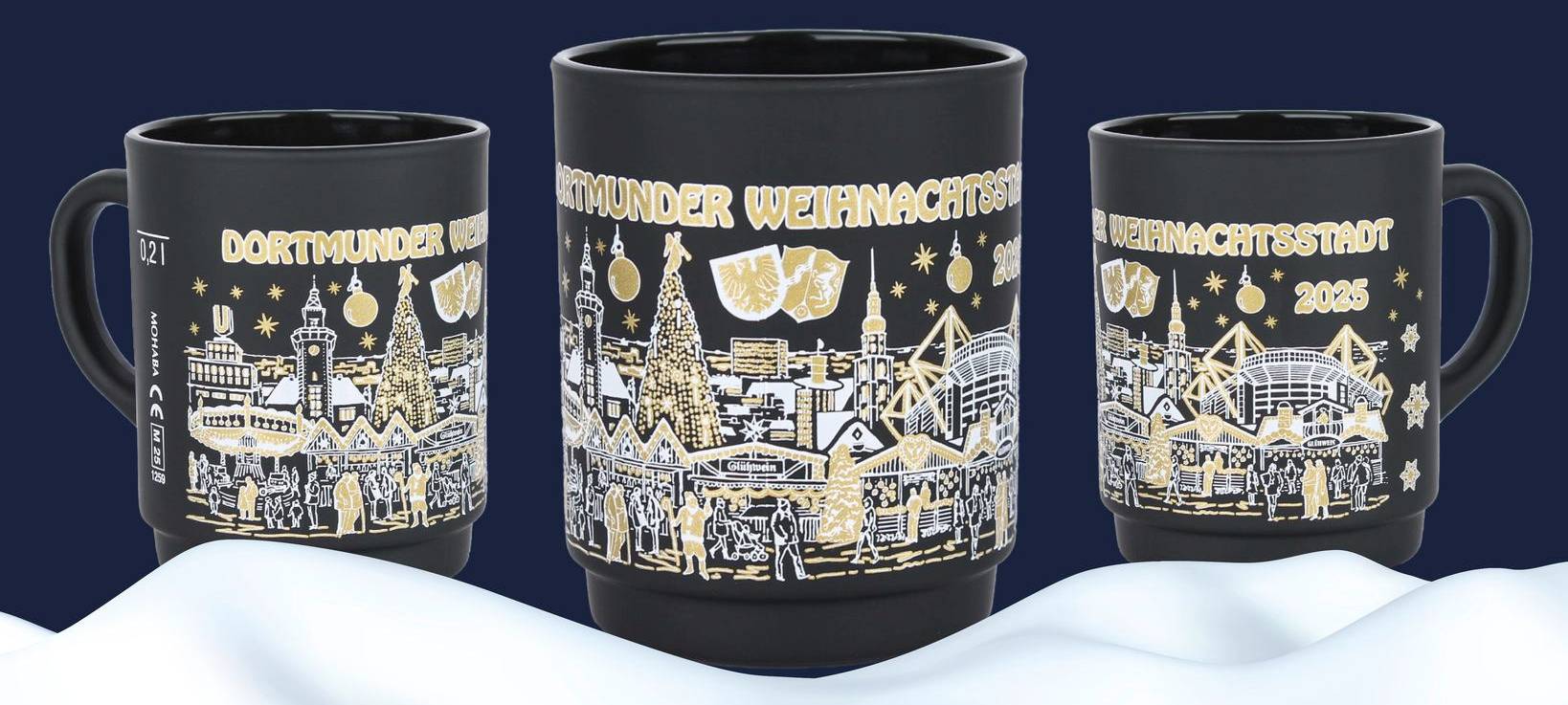 Dortmund: Weihnachtstasse 2025 vorgestellt
