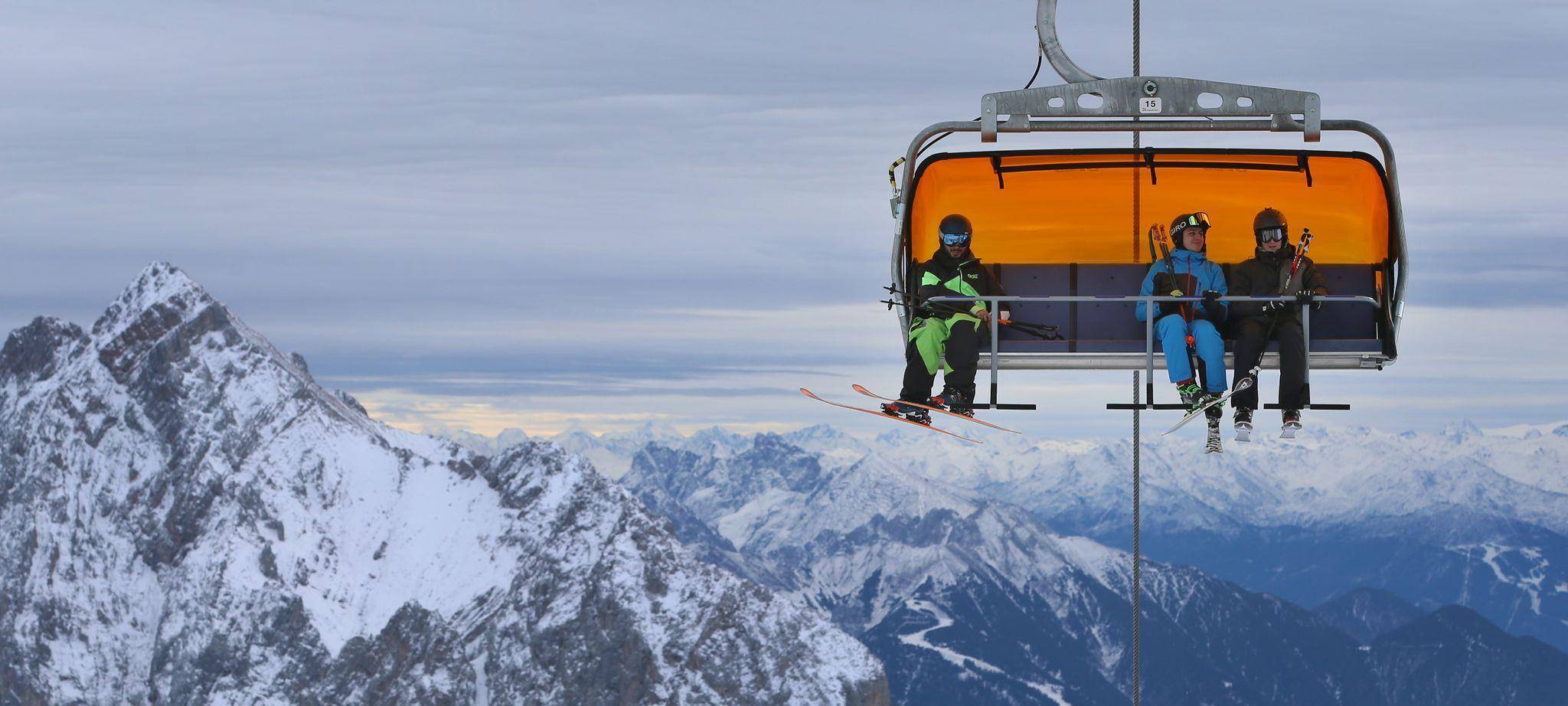 Skigebiet Zugspitze