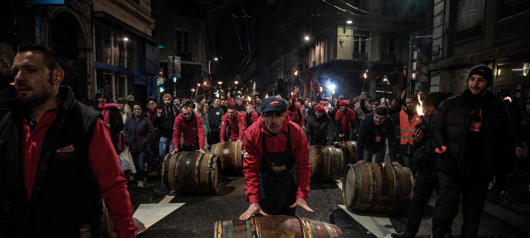 Frankreich feiert den Beaujolais Nouveau