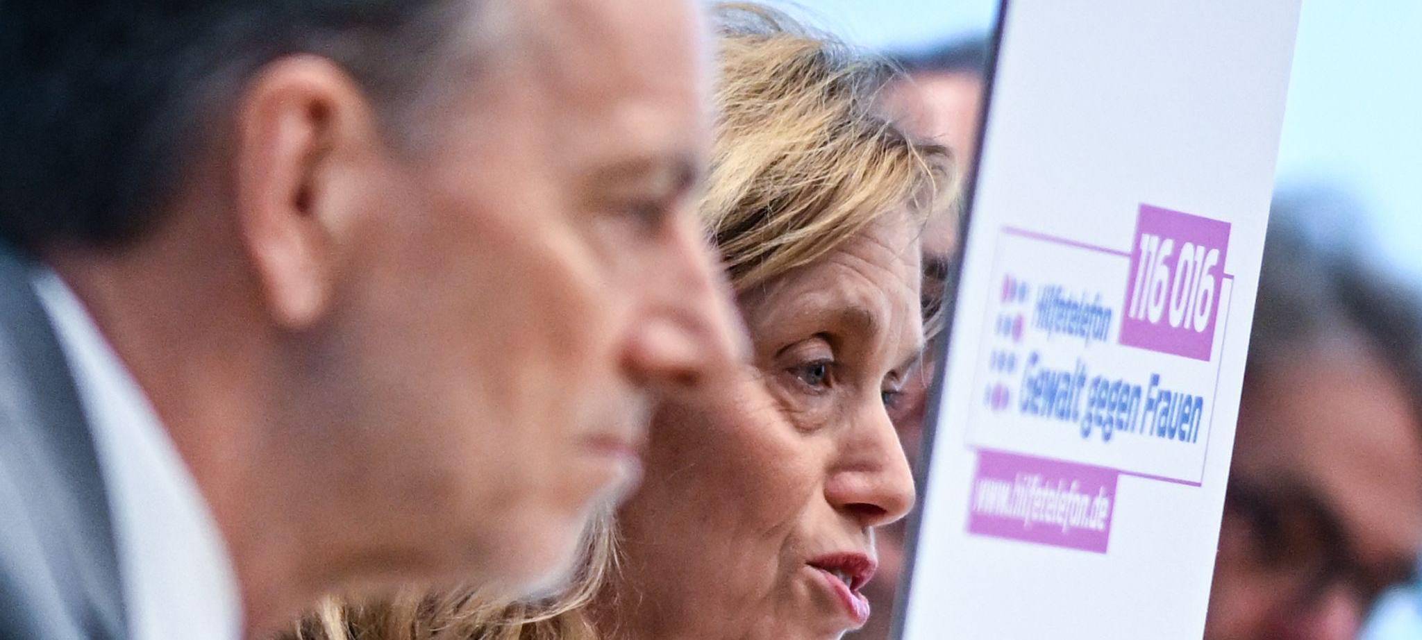 Pressekonferenz „Häusliche Gewalt 2024“