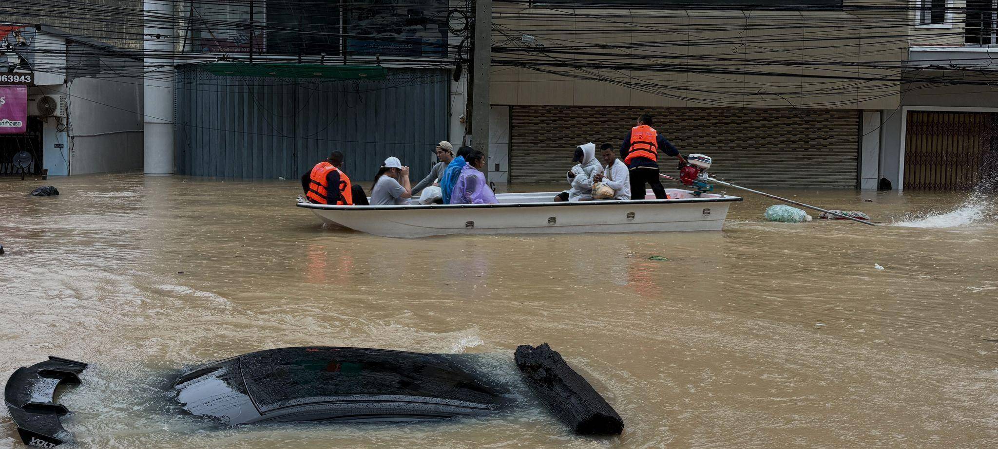 Überschwemmungen in Thailand