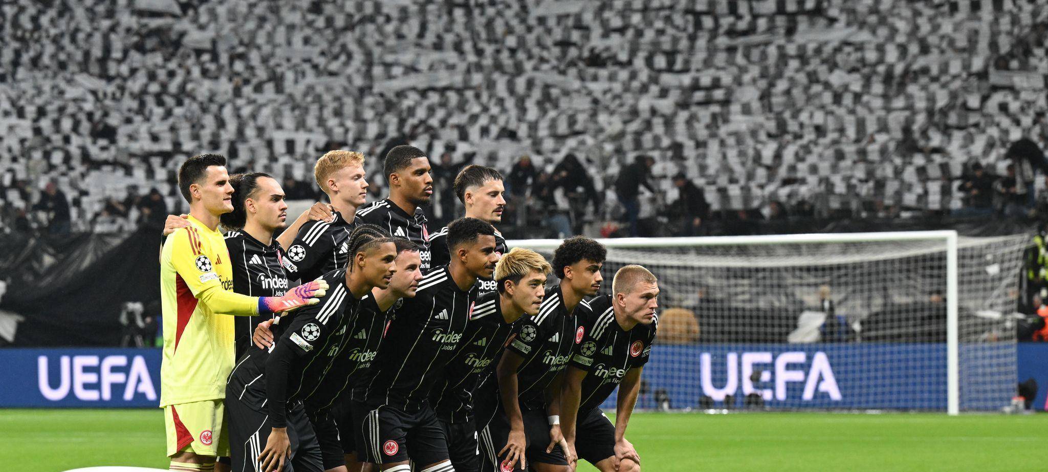 Mannschaft von Eintracht Frankfurt