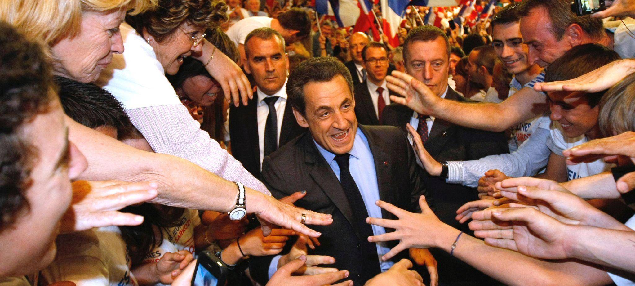 Nicolas Sarkozy im Wahlkampf 2012