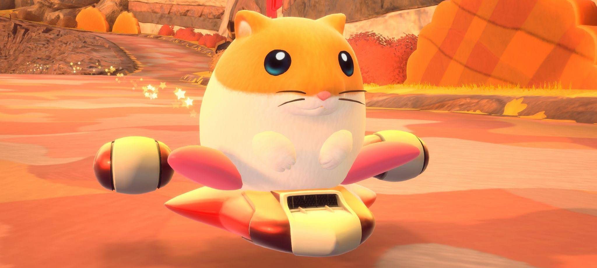 Screenshot aus dem Spiel «Kirby Air Riders»