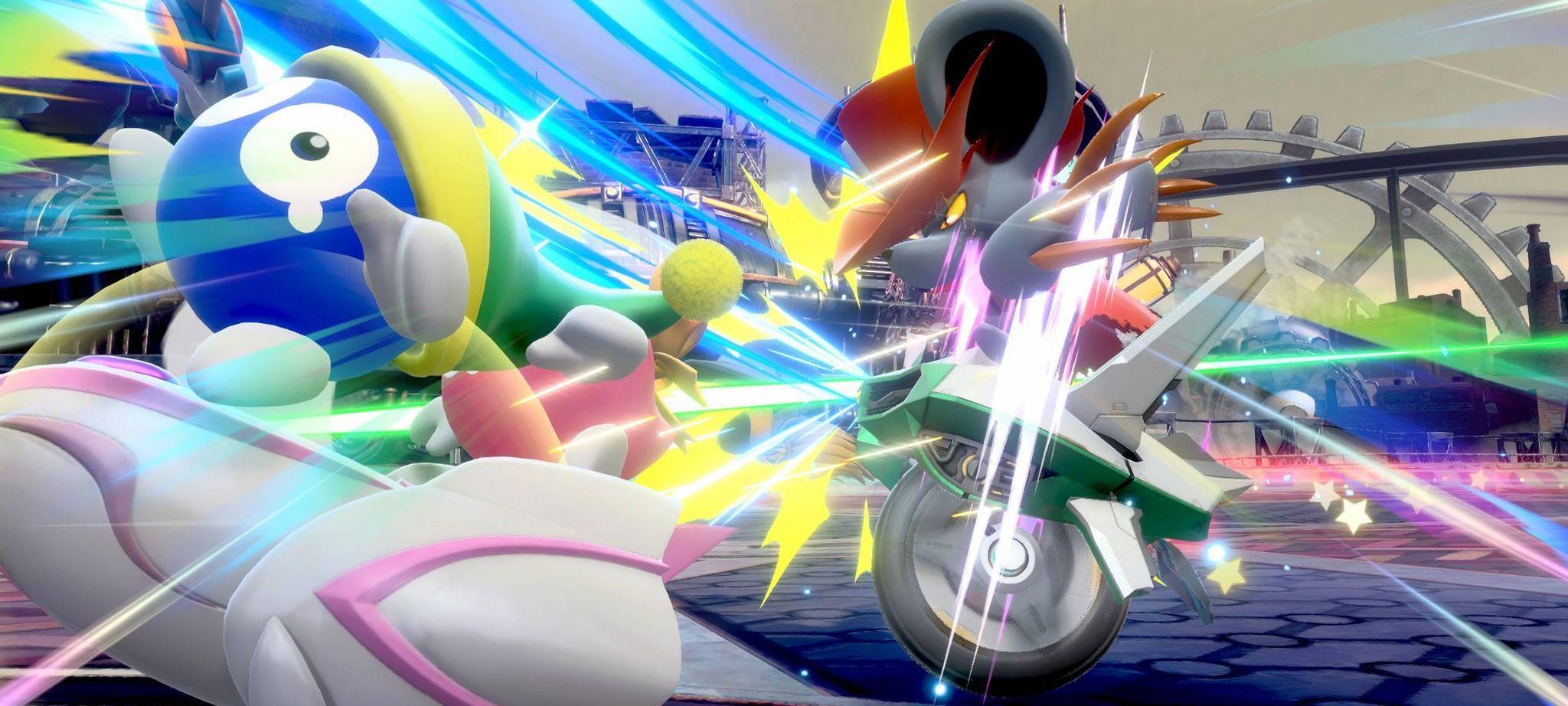 Screenshot aus dem Spiel «Kirby Air Riders»