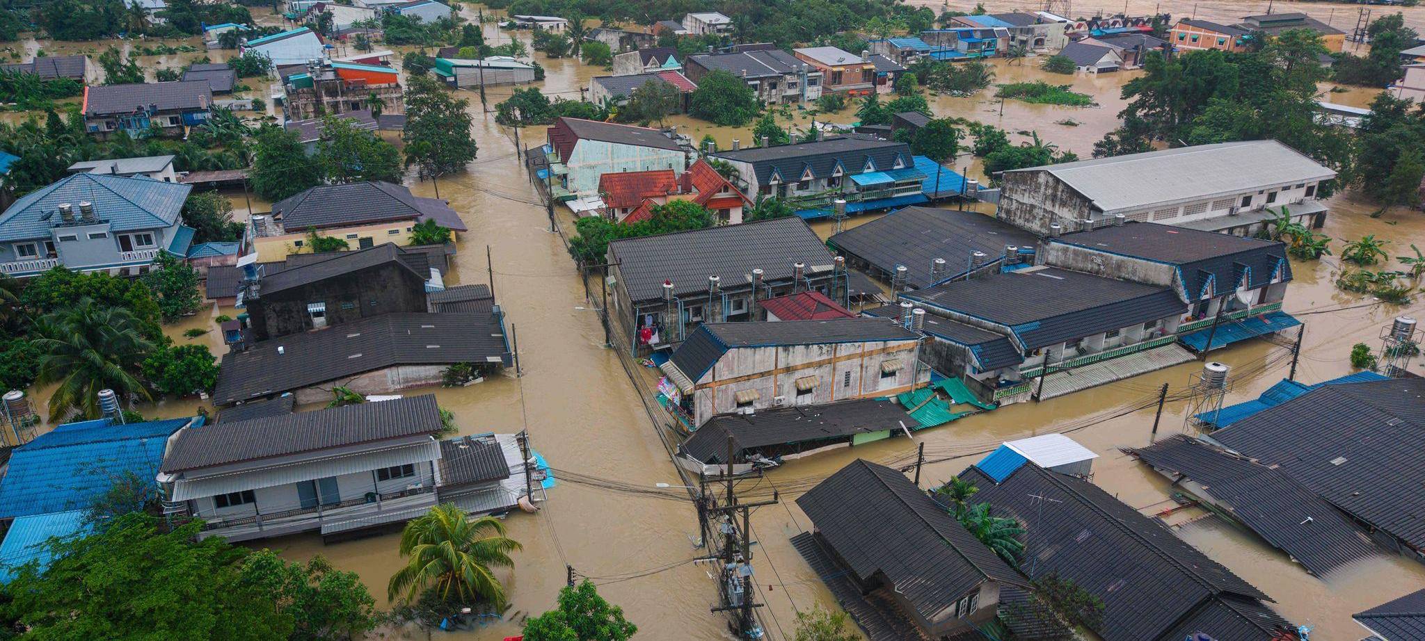 Überschwemmungen in Südthailand
