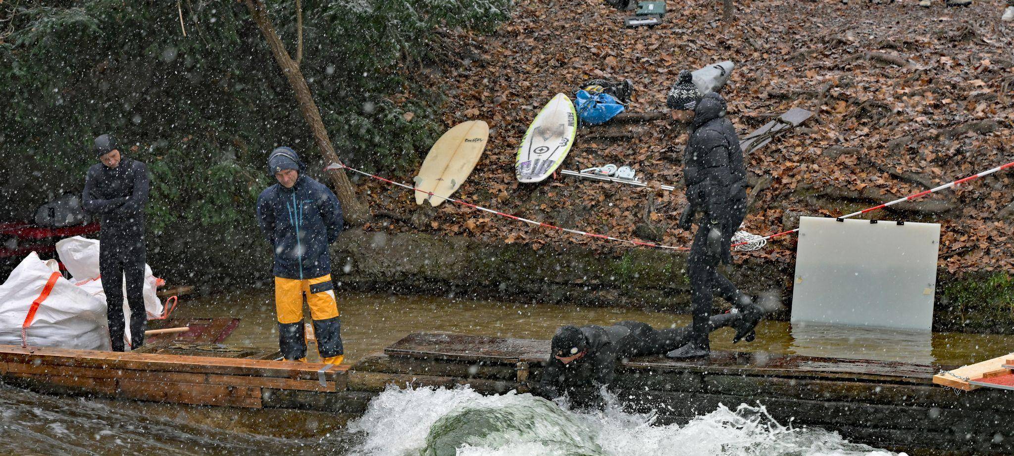 Verschwundene Eisbachwelle soll wiederbelebt werden