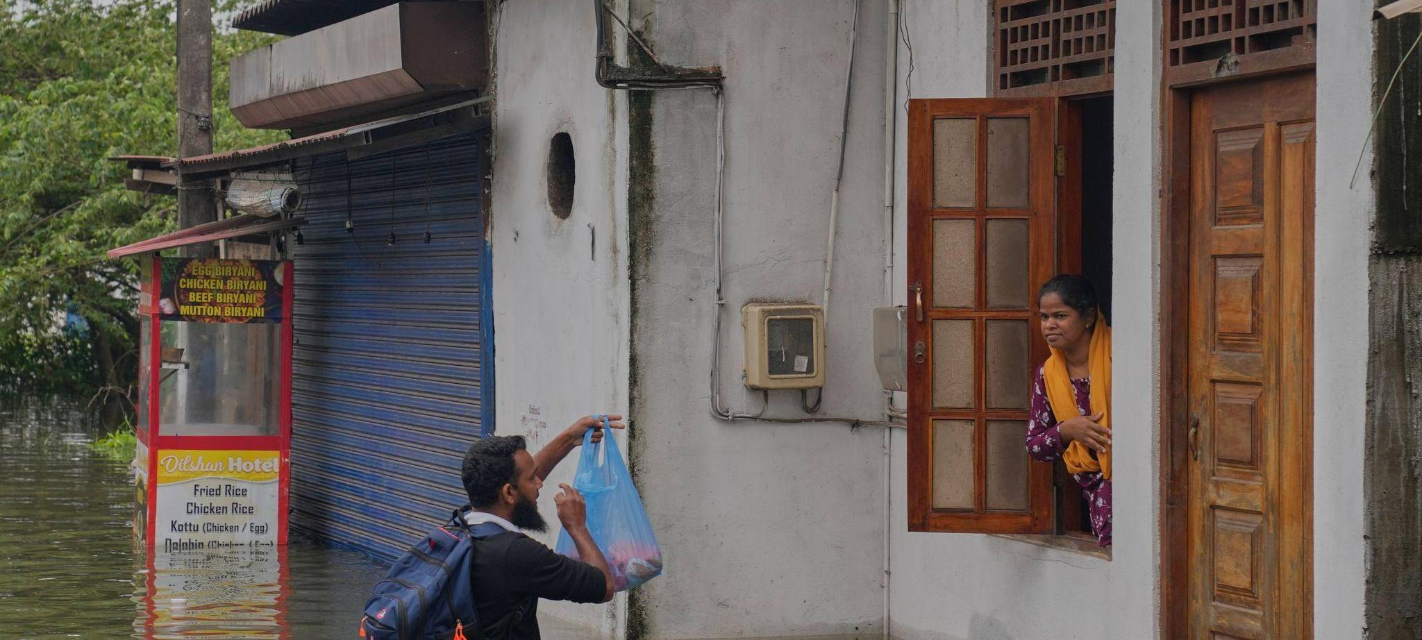 Überschwemmungen in Sri Lanka