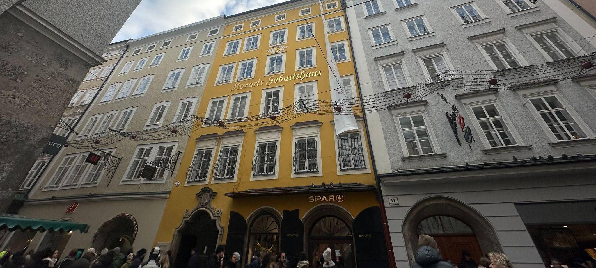 Mozarts Geburtshaus in Salzburg