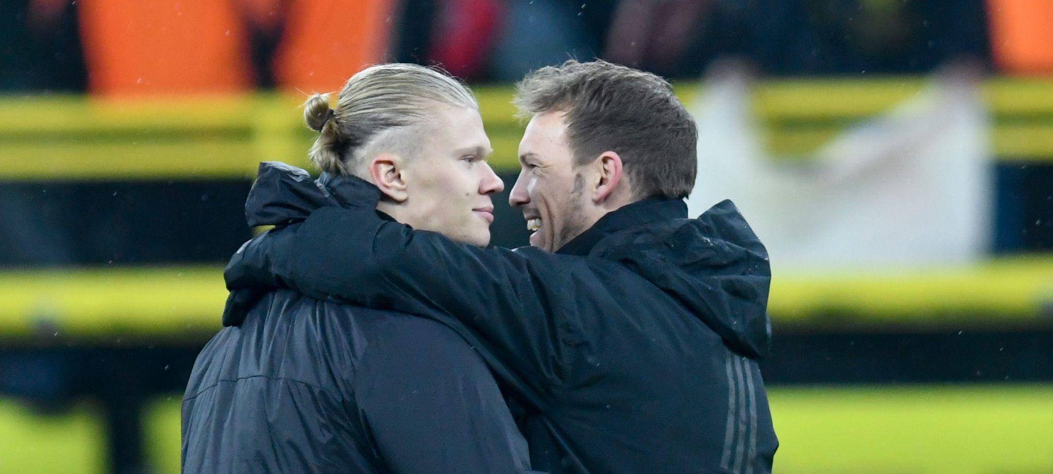 Erling Haaland und Julian Nagelsmann
