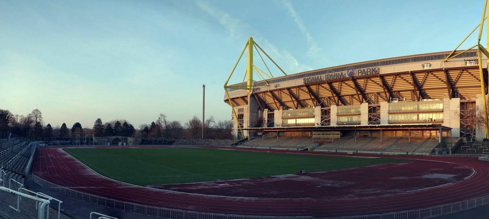 Ein Jahrhundert Stadion Rote Erde in Dortmund