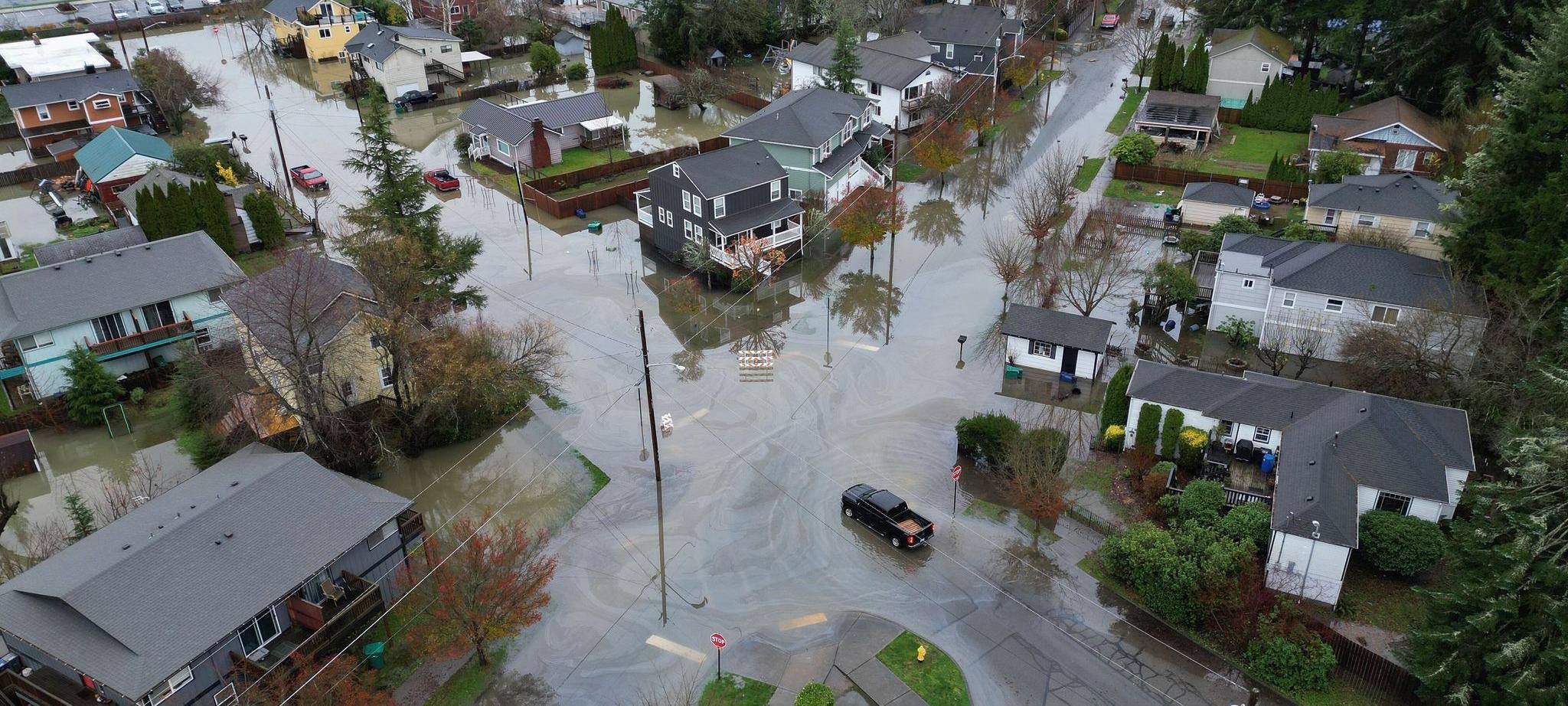 Überschwemmungen im US-Staat Washington