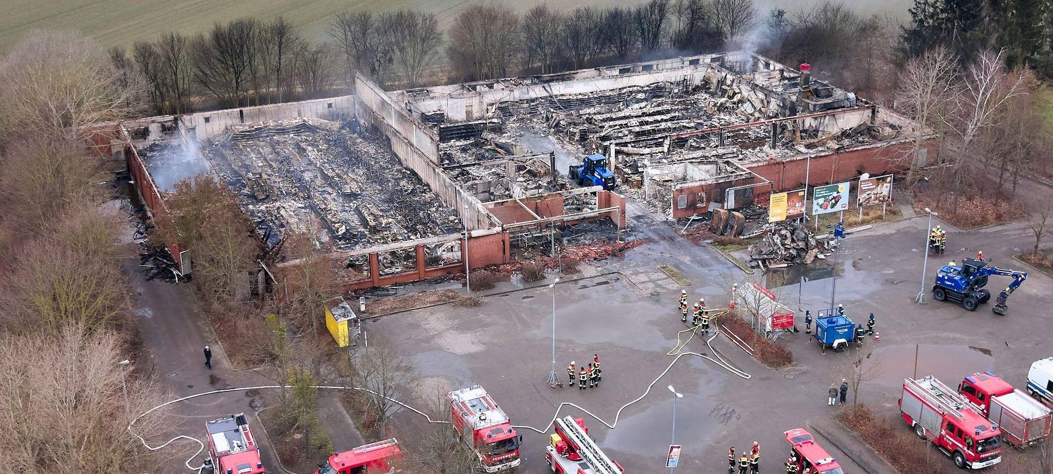 Großbrand in Zehdenick