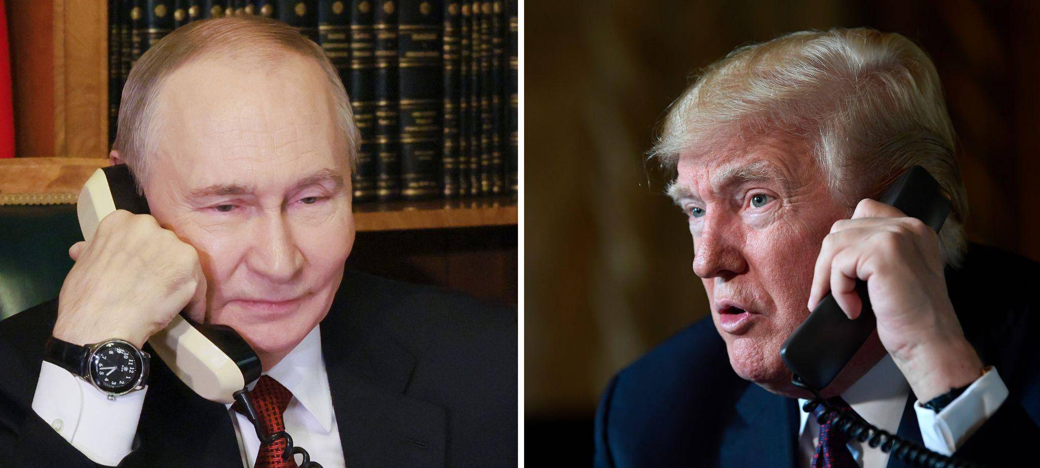 Donald Trump und Wladimir Putin haben telefoniert